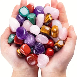 Tumbled stone mix by weight