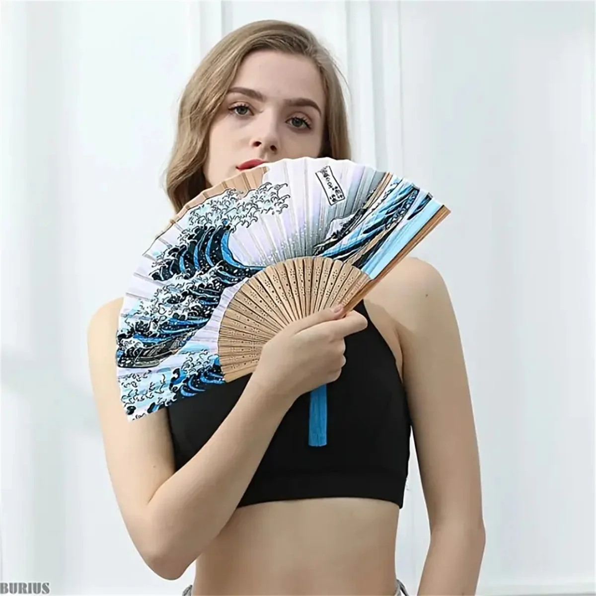 Great Wave folding fan 5