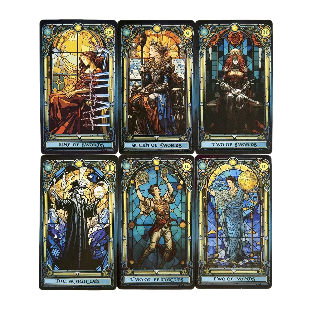 Stained-glass tarot — 78 cards 6