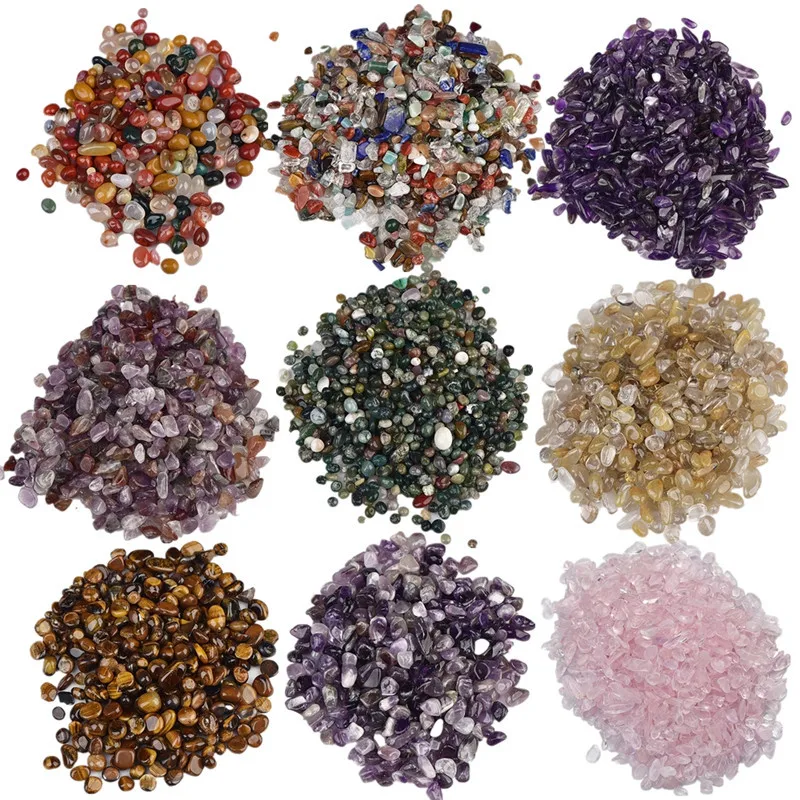 Crystal chip gravel — quartz mix 2
