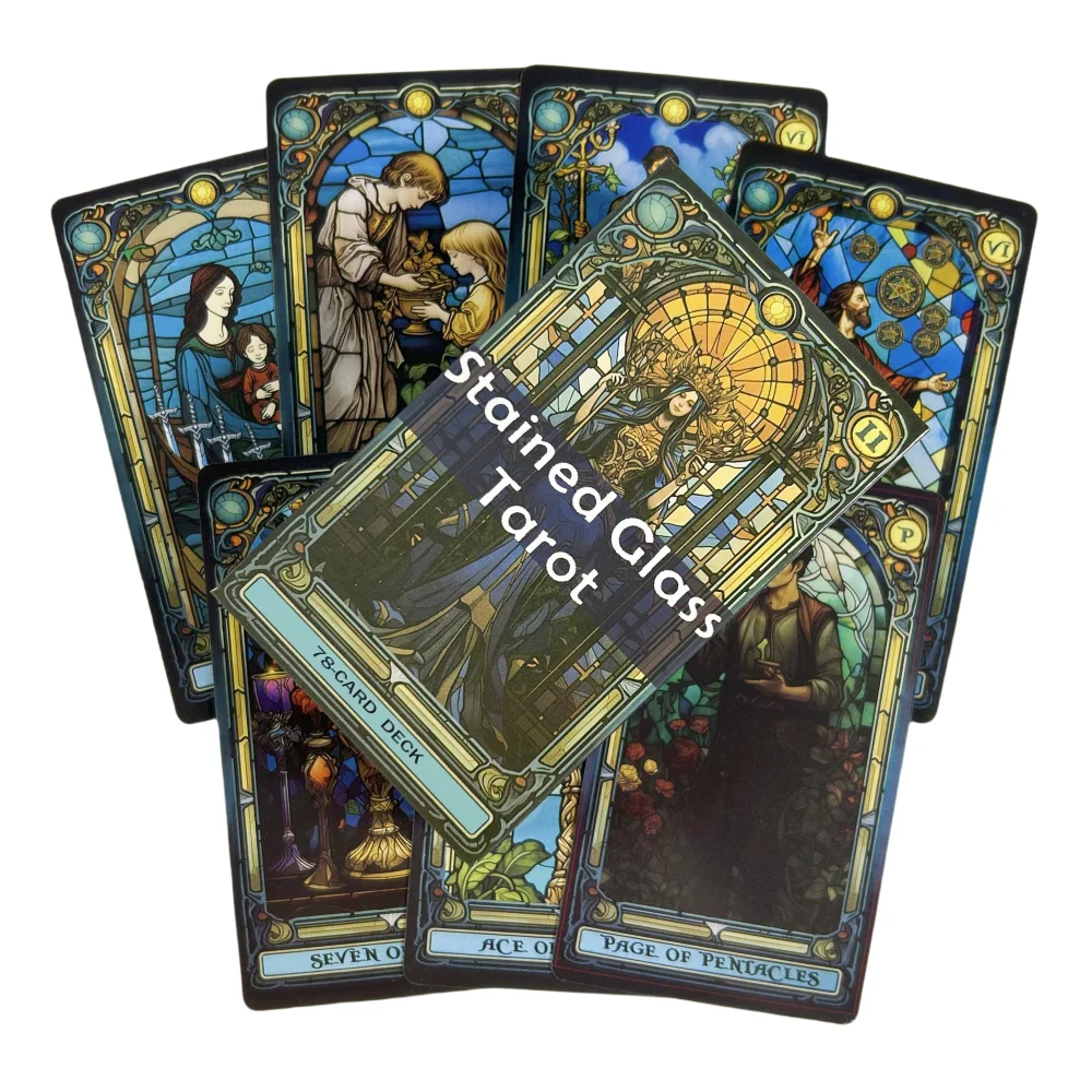 Stained-glass tarot — 78 cards 4