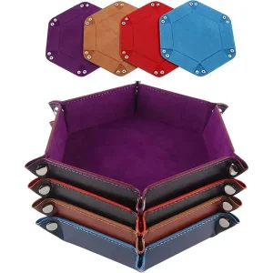 Folding dice tray