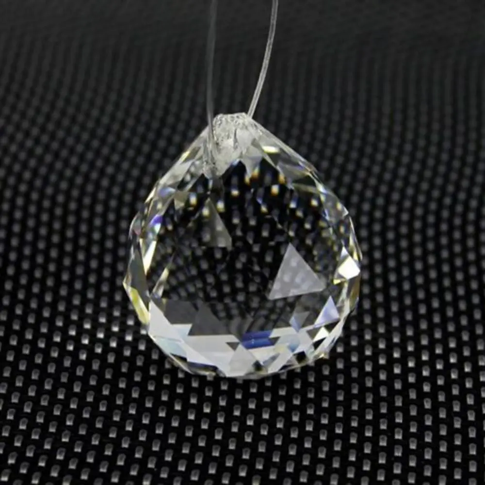 Clear crystal ball prism 3