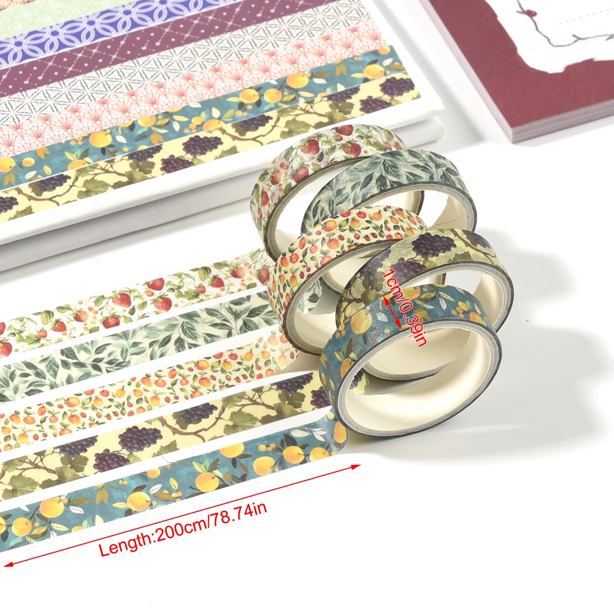 Washi tape set — 10 rolls 6