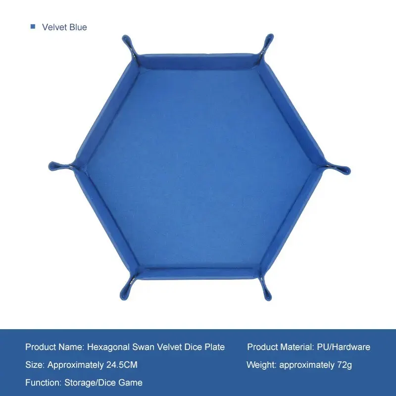 Folding dice tray 6