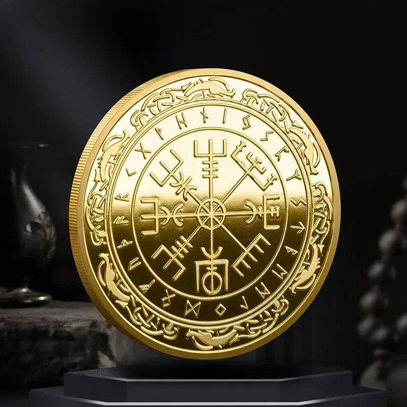 Viking compass coin 2