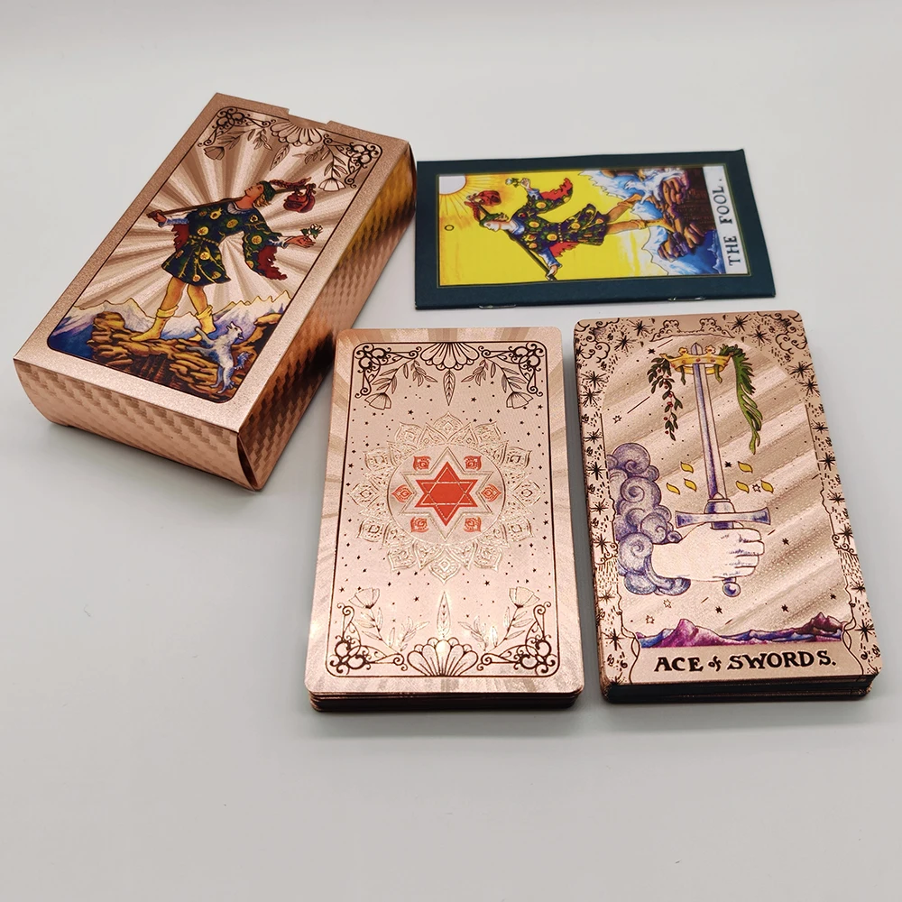 Deluxe gold-foil tarot 6