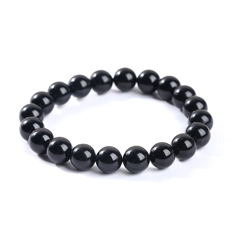 Black tourmaline bead bracelet 6