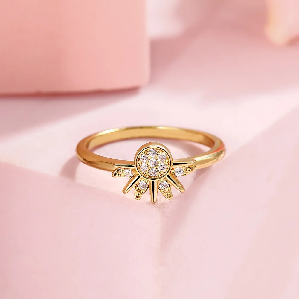 Sun and moon ring set 3