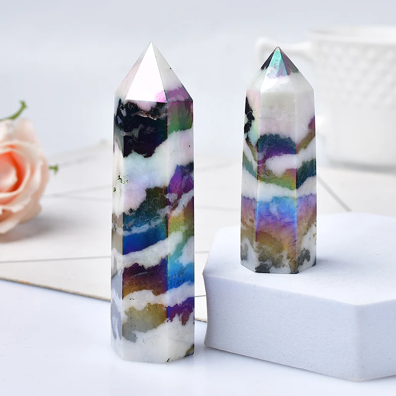 Aura crystal obelisk point