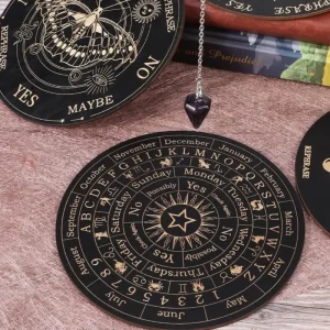 Carved energy pendulum board