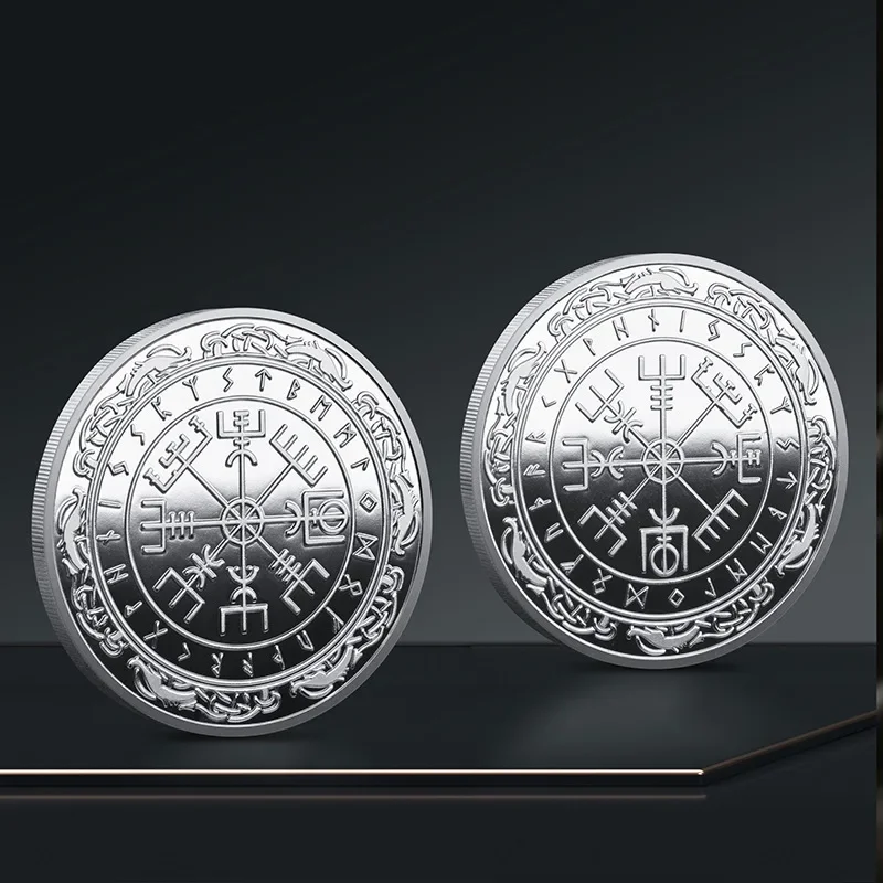 Viking compass coin 3