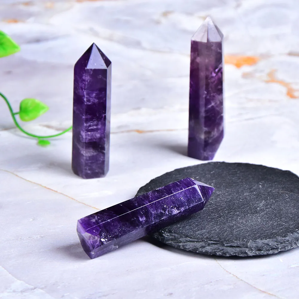 Natural amethyst energy stone 5