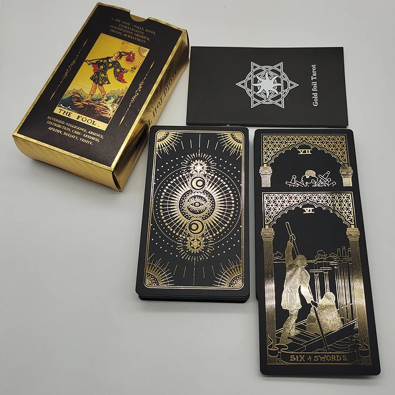 Deluxe gold-foil tarot 3