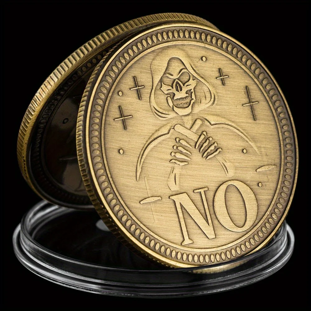 Gothic yes or no coin — all-seeing eye 2