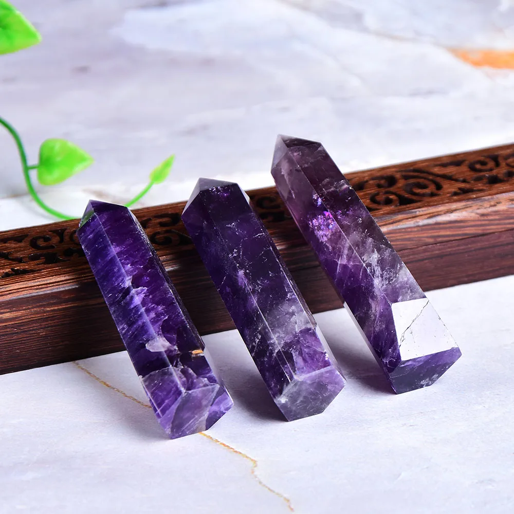 Natural amethyst energy stone 6