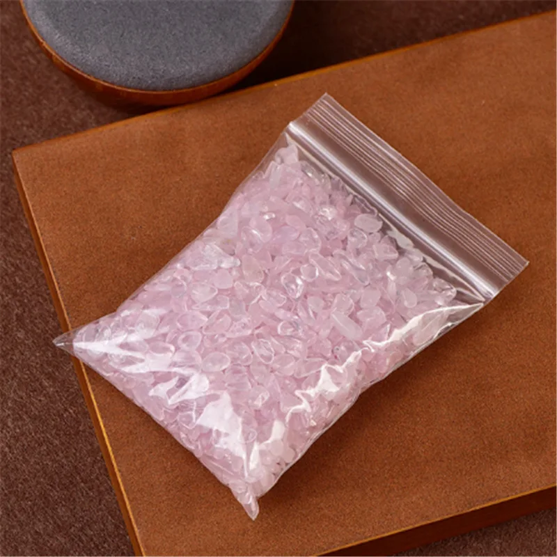 Crystal chip gravel — quartz mix 5