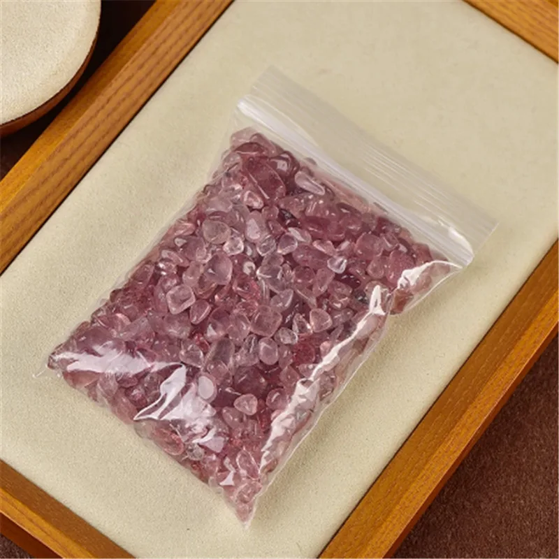 Crystal chip gravel — quartz mix 4