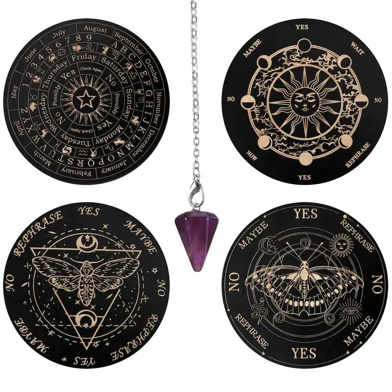 Carved energy pendulum board 5