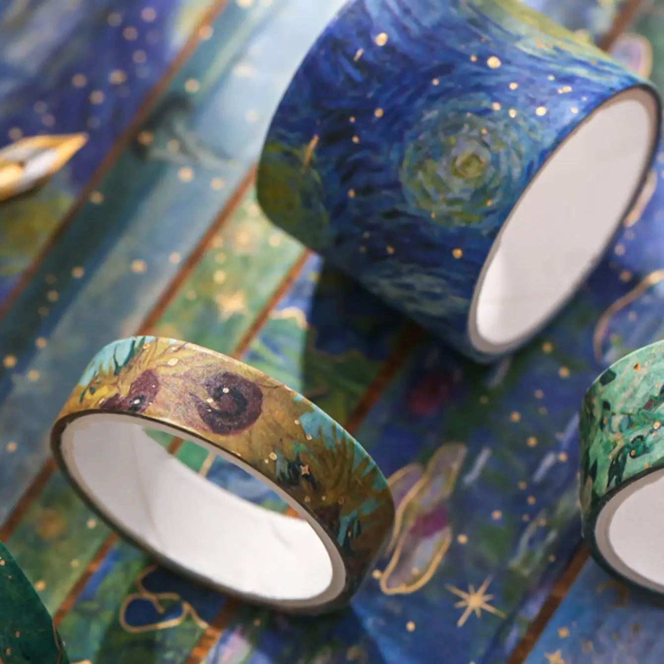 Painted sky washi tape — 10 rolls 5