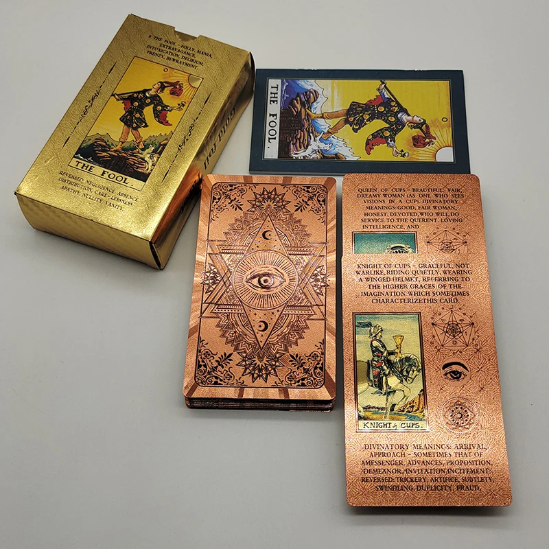 Deluxe gold-foil tarot 5