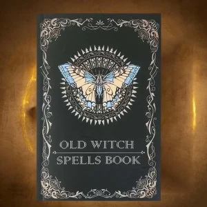 Old witch spells book