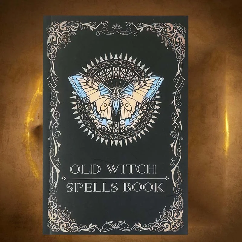 Old witch spells book